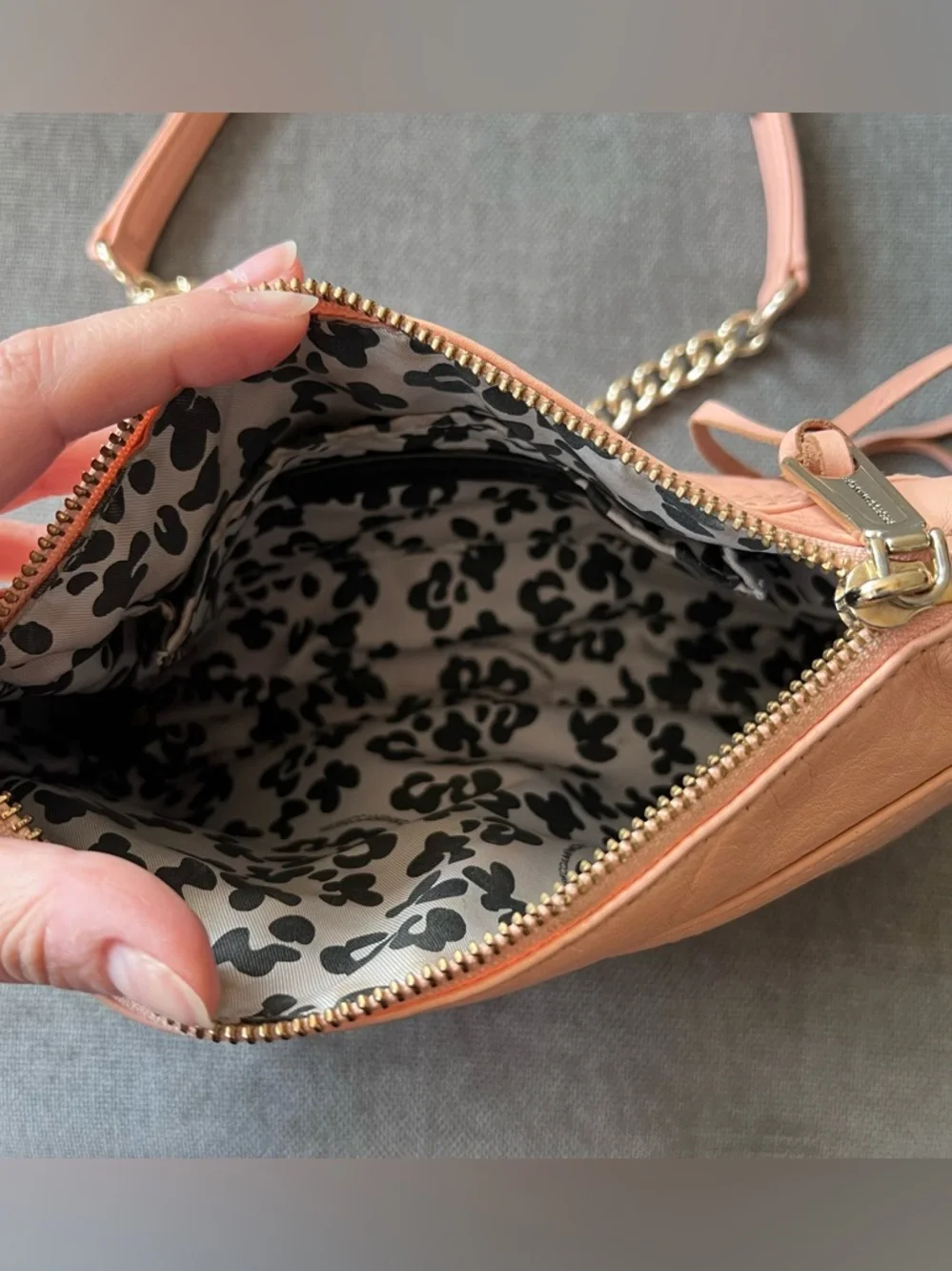 Rebecca‎ Minkhoff Mini Mac Crossbody Bag Pale Pink